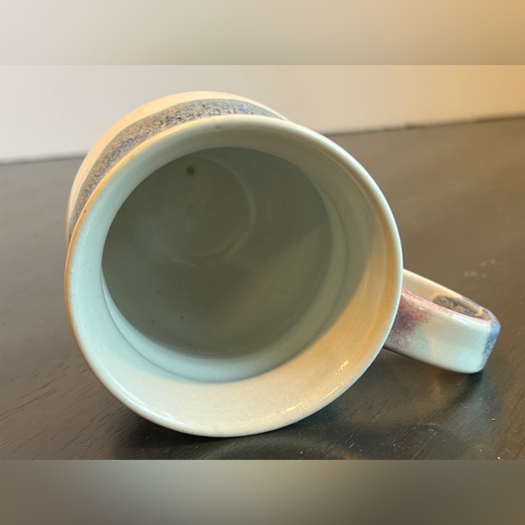 Bruning Pottery Purple Drip Glaze Small Pitcher / Mug Seattle, WA Art Pottery - Picture 4 of 5